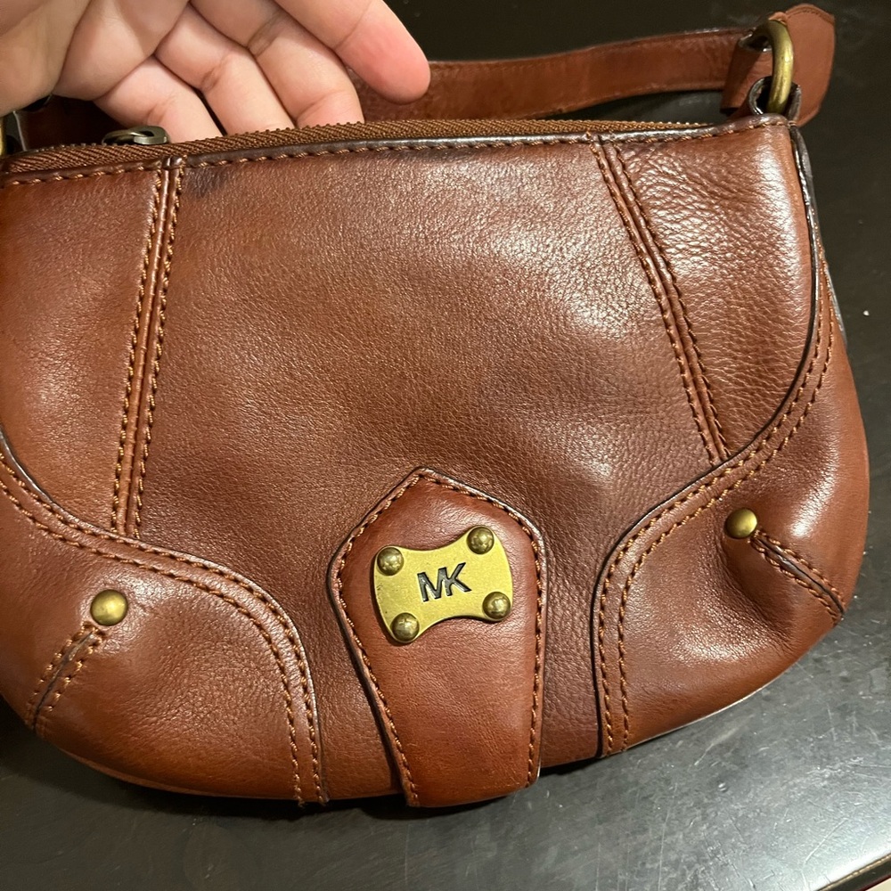 Vintage Michael Kors brown shoulder bag